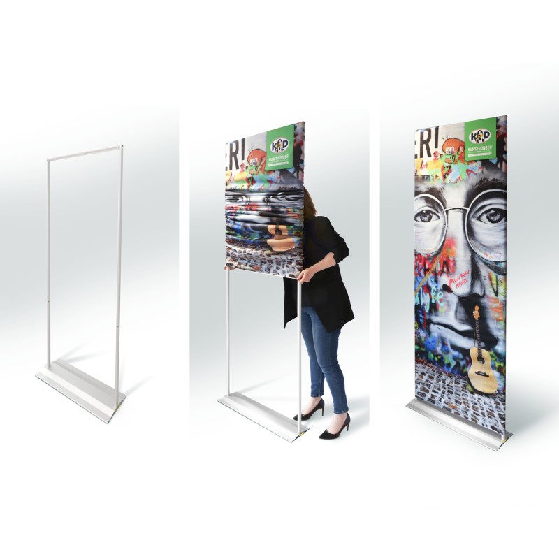 supporto bifacciale per stampa in tessuto sako 2000x2000 mm HxB
