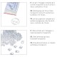 Supporto per poster sospesi posterblock 3000 mm nero