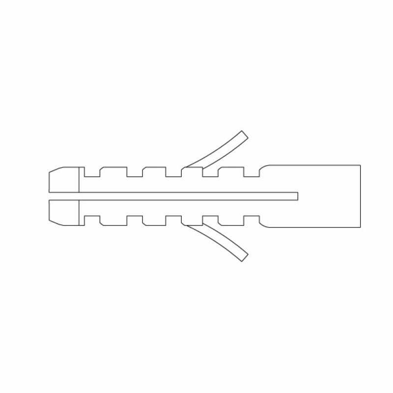 tassello nylon 6x30 tassello nylon 6x30 - 100pz
