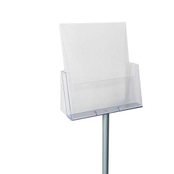 espositore autoportante da terra taymar pole palo 855mm + tasca A4 espositore autoportante da terra taymar pole palo 855mm + tasca A4