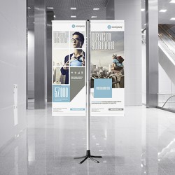 bandiera mobile con asta regolabile tempa flag bandiera mobile con asta regolabile tempa flag