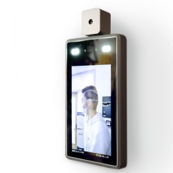Termoscanner a riconoscimento facciale da parete Termoscanner a riconoscimento facciale da parete Termoscanner a riconoscimento facciale da parete Termoscanner a riconoscimento facciale da parete