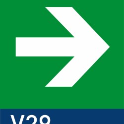 Segnaletica di sicurezza in vetro temperato safepix wall quadro 250x250 mm V29 Segnaletica di sicurezza in vetro temperato safepix wall quadro 250x250 mm V29