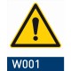 segnaletica di sicurezza a parete signcode secure wall quadro 210x210 mm HxB W001