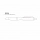 Penna a sfera in plastica e metallo arancione personalizzata B11006A