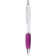 Penna a sfera in plastica e metallo fucsia personalizzata B11006FU Penna a sfera in plastica e metallo fucsia personalizzata B11006FU
