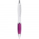 Penna a sfera in plastica e metallo fucsia personalizzata B11006FU Penna a sfera in plastica e metallo fucsia personalizzata B11006FU