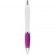 Penna a sfera in plastica e metallo fucsia personalizzata B11006FU Penna a sfera in plastica e metallo fucsia personalizzata B11006FU