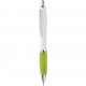 Penna a sfera in plastica e metallo verde acido personalizzata B11006VA Penna a sfera in plastica e metallo verde acido personalizzata B11006VA