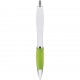 Penna a sfera in plastica e metallo verde acido personalizzata B11006VA Penna a sfera in plastica e metallo verde acido personalizzata B11006VA