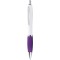 Penna a sfera in plastica e metallo viola personalizzata B11006VL