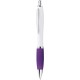 Penna a sfera in plastica e metallo viola personalizzata B11006VL