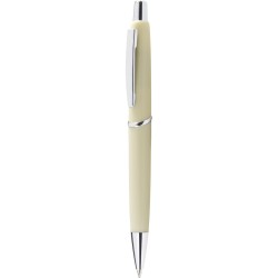 Penna a sfera in plastica e metallo avorio personalizzata B11008AV