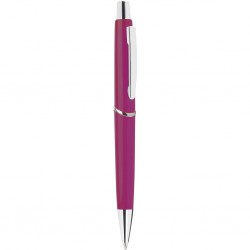 Penna a sfera in plastica e metallo fucsia personalizzata B11008FU Penna a sfera in plastica e metallo fucsia personalizzata B11008FU