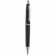 Penna a sfera in plastica e metallo nera personalizzata B11008N