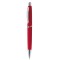 Penna a sfera in plastica e metallo rossa personalizzata B11008R