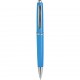 Penna a sfera in plastica e metallo blu sky personalizzata B11008SK