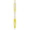 Penna a sfera in plastica gialla personalizzata B11009G