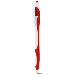 Penna a sfera in plastica rossa personalizzata B11009R