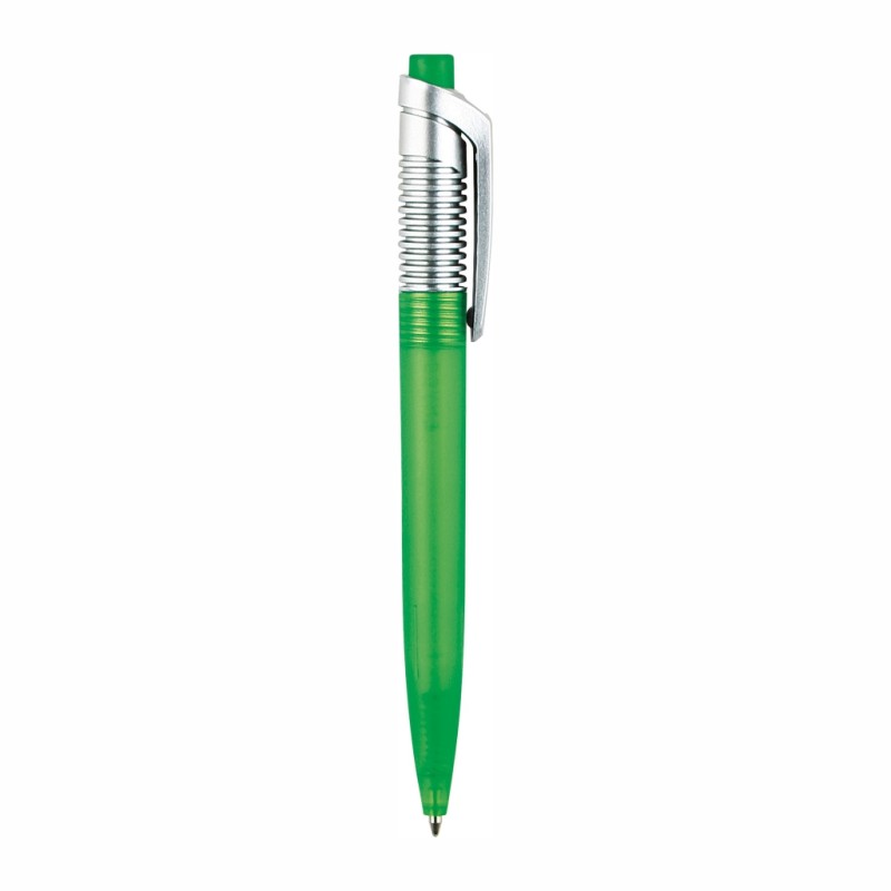 Penna a sfera verde personalizzata B11019V
