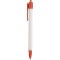 Penna a sfera in plastica arancione personalizzata B11026A