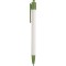 Penna a sfera in plastica verde personalizzata B11026V