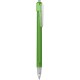 Penna a sfera in plastica verde personalizzata B11027V