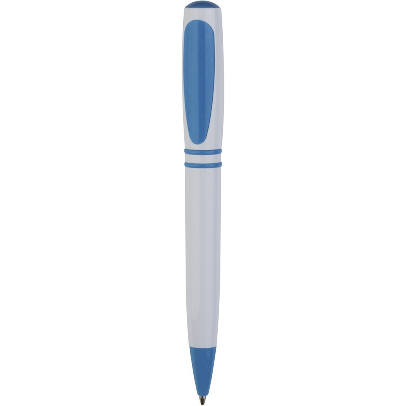 Penna a sfera in plastica blu sky personalizzata B11028SK