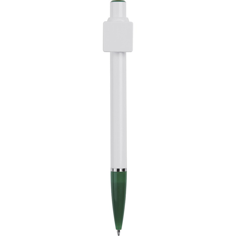 Penna a sfera verde personalizzata B11031V