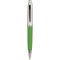 Penna a sfera in plastica e metallo verde personalizzata B11034V
