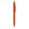 Penna a sfera colori  fluorescenti in plastica arancione personalizzata B11035A