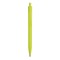 Penna a sfera colori  fluorescenti in plastica gialla personalizzata B11035G