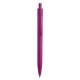 Penna a sfera colori  fluorescenti in plastica viola personalizzata B11035VL