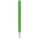 Penna a sfera in plastica verde personalizzata B11036V