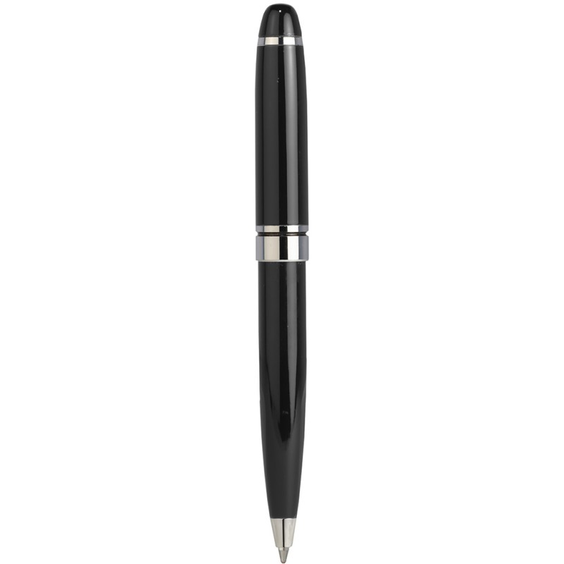 Mini penna a sfera in metallo nera personalizzata B11041N Mini penna a sfera in metallo nera personalizzata B11041N