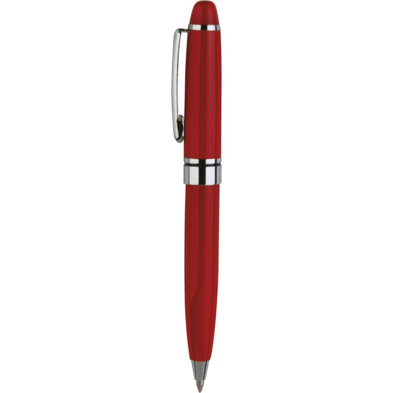 Mini penna a sfera in metallo rossa personalizzata B11041R Mini penna a sfera in metallo rossa personalizzata B11041R