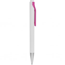 Penna a sfera in plastica fucsia personalizzata B11042FU Penna a sfera in plastica fucsia personalizzata B11042FU