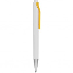 Penna a sfera in plastica gialla personalizzata B11042G Penna a sfera in plastica gialla personalizzata B11042G