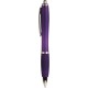 Penna a sfera in plastica e metallo viola personalizzata B11067VL
