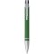 Penna a sfera in metallo e plastica verde personalizzata B11078V