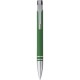 Penna a sfera in metallo e plastica verde personalizzata B11078V