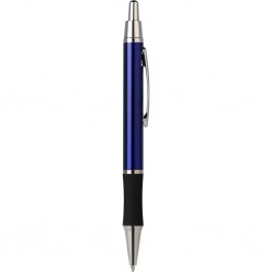 Penna a sfera in metallo e gomma blu royal personalizzata B11083BL Penna a sfera in metallo e gomma blu royal personalizzata B11083BL