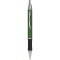 Penna a sfera in metallo e gomma verde personalizzata B11083V