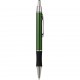 Penna a sfera in metallo e gomma verde personalizzata B11083V Penna a sfera in metallo e gomma verde personalizzata B11083V