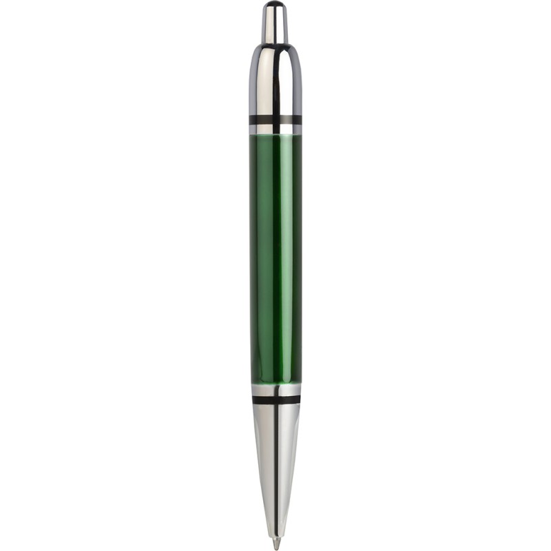 Penna a sfera in metallo verde personalizzata B11085V Penna a sfera in metallo verde personalizzata B11085V