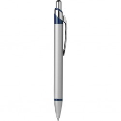 Penna a sfera in metallo e plastica blu royal personalizzata B11086BL Penna a sfera in metallo e plastica blu royal personalizzata B11086BL