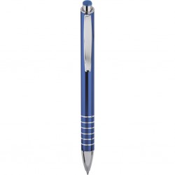 Penna a sfera in metallo blu royal personalizzata B11089BL Penna a sfera in metallo blu royal personalizzata B11089BL
