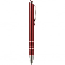 Penna a sfera in metallo rossa personalizzata B11089R Penna a sfera in metallo rossa personalizzata B11089R