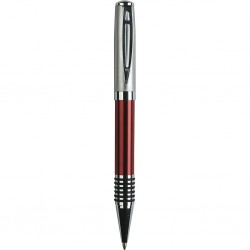 Penna a sfera in metallo rossa personalizzata B11096R Penna a sfera in metallo rossa personalizzata B11096R
