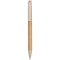 Penna a sfera in cartone riciclato e paglia di grano bianca personalizzata B11104B